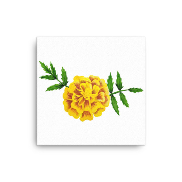 Marigold Watercolor Canvas - Image 5