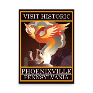Historic Phoenixville Poster Gloss
