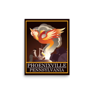 Phoenixville Gloss Poster 8 X 10