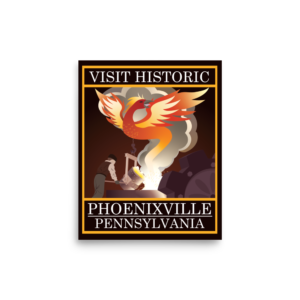 Historic Phoenixville Poster Gloss 8" X 10"