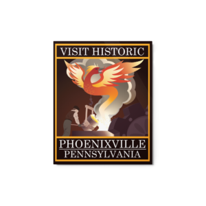 Historic Phoenixville Metal Print 8" x 10"